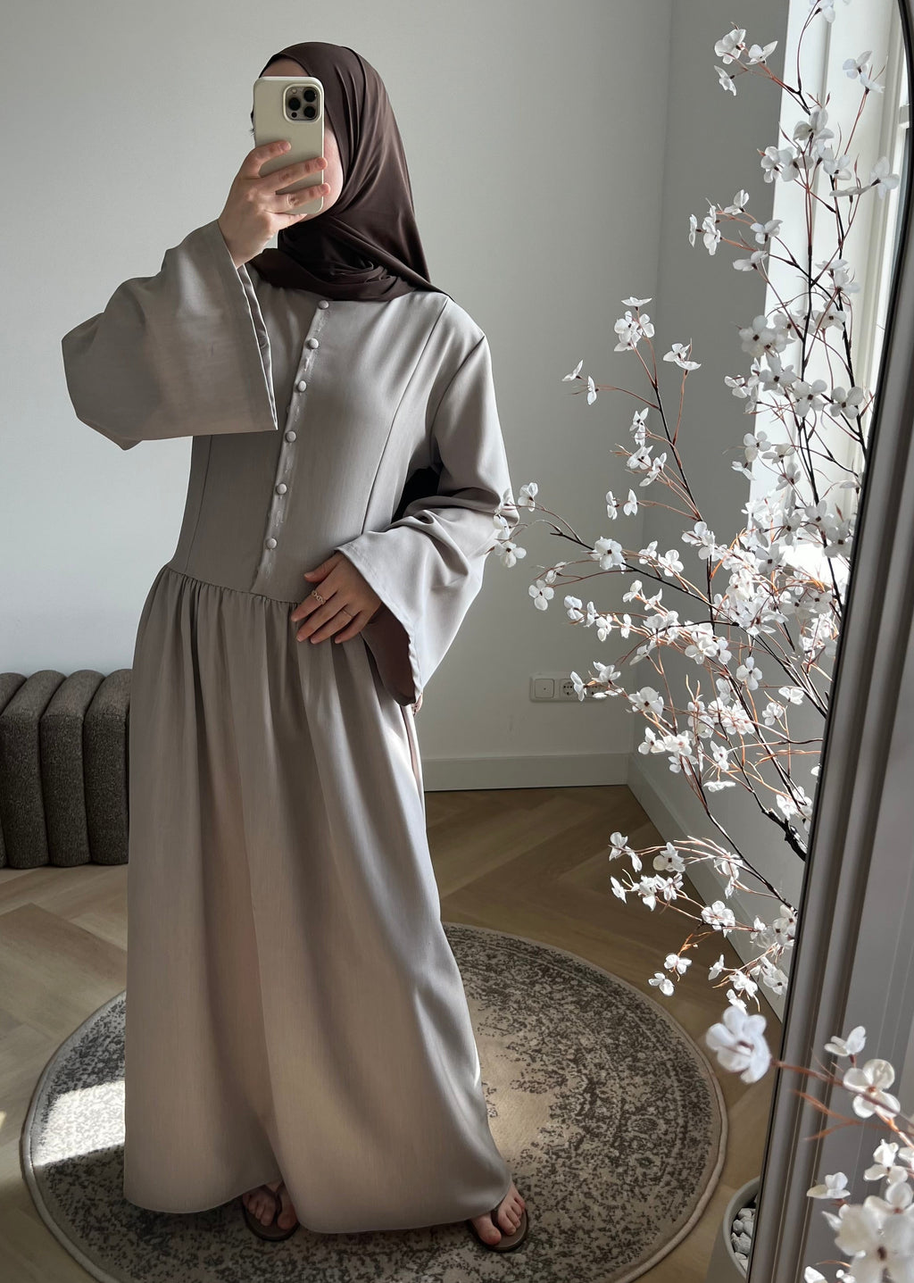 Nova dress | Taupe