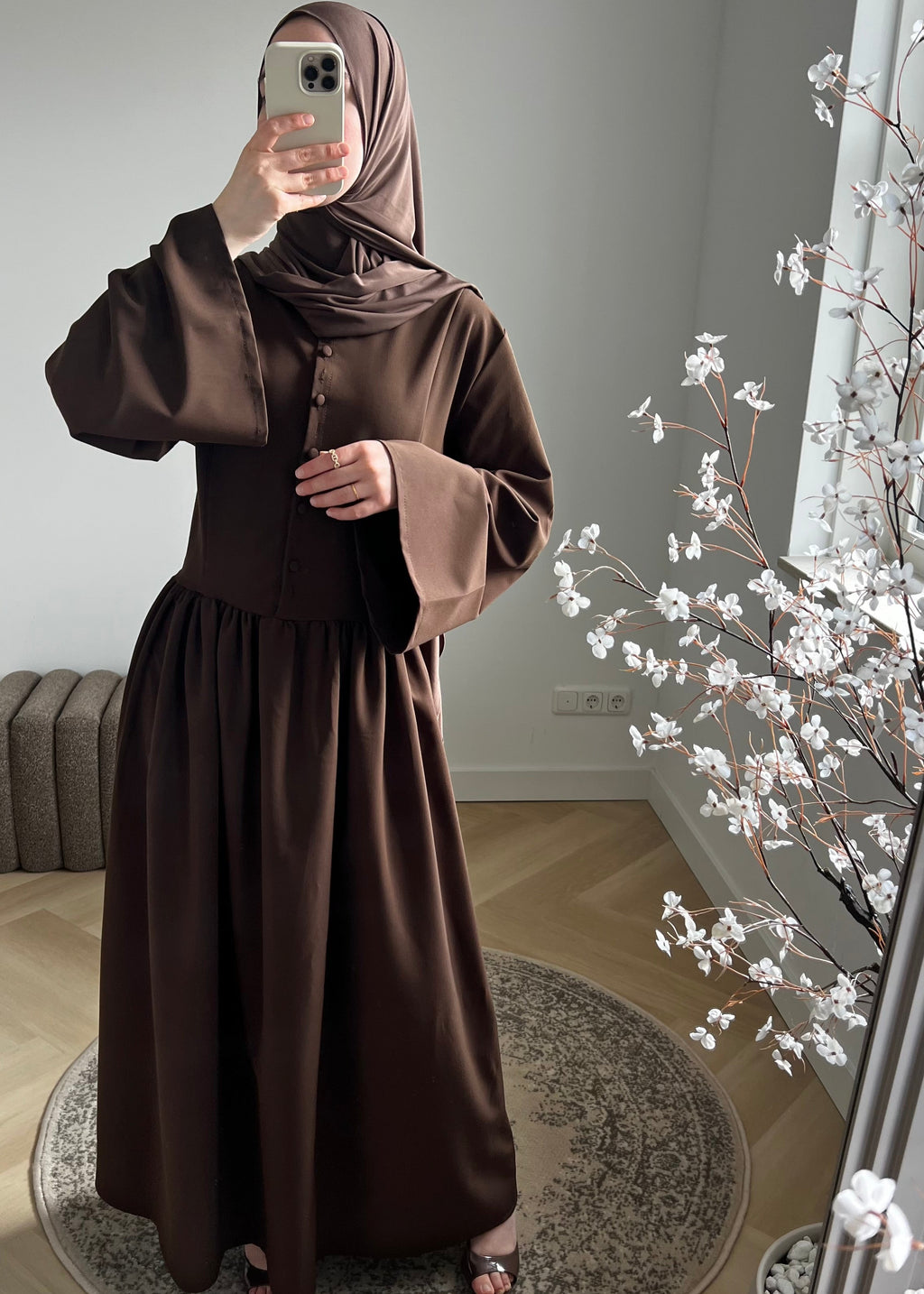 Nova dress | Brown