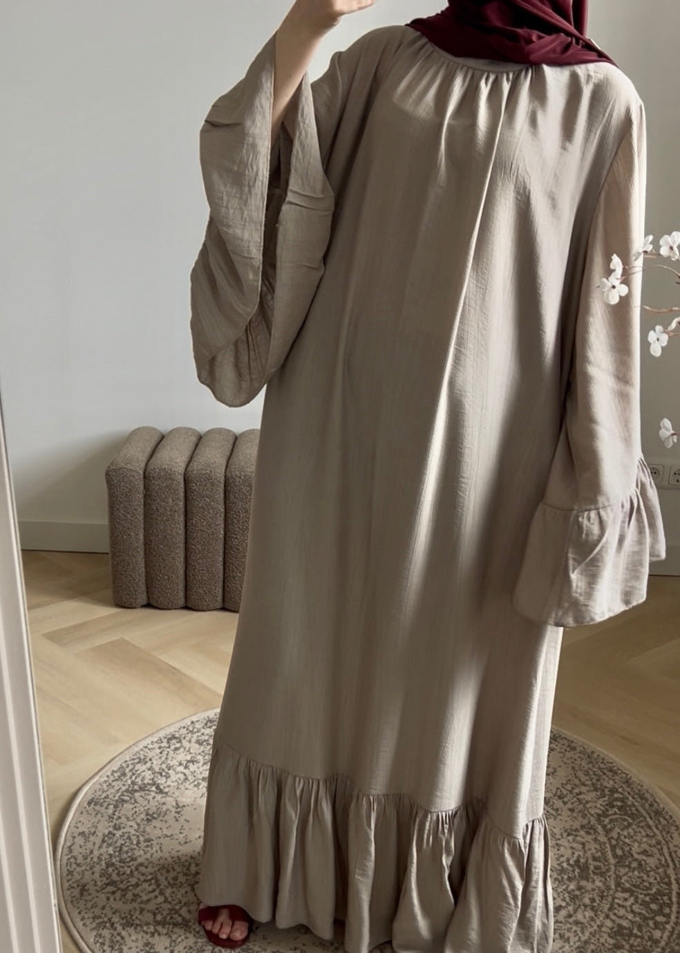 Mila dress | Taupe