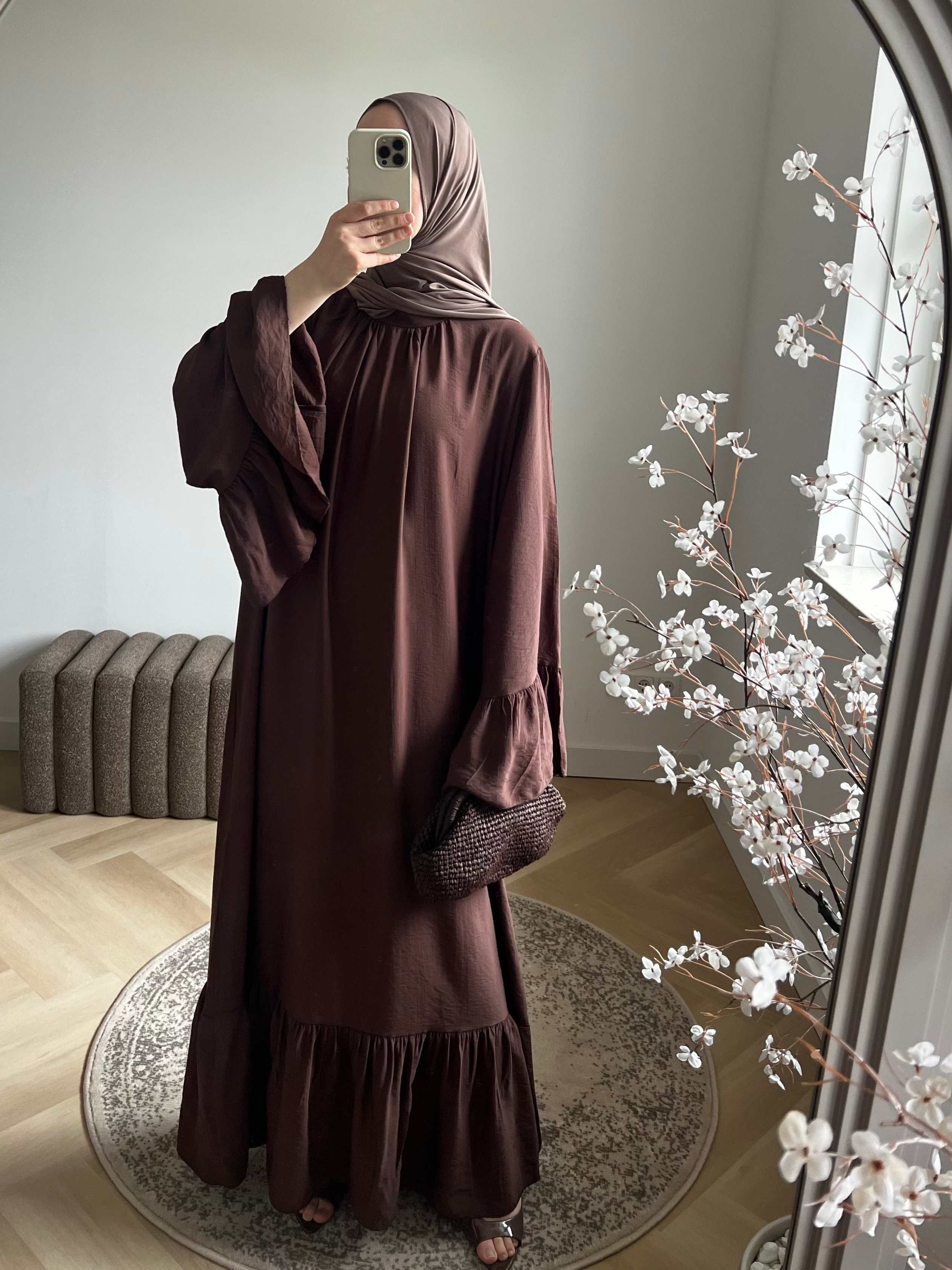 Mila dress | Brown